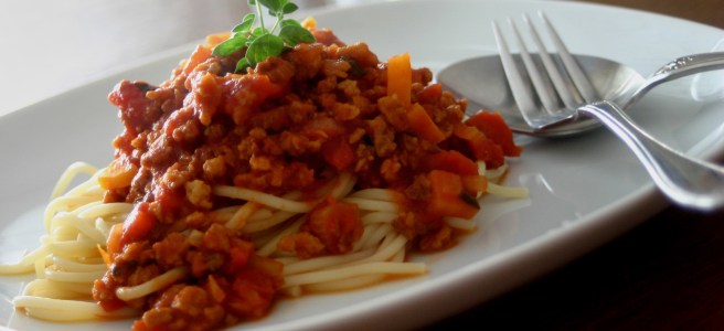 Vegane Spaghetti Bolognese