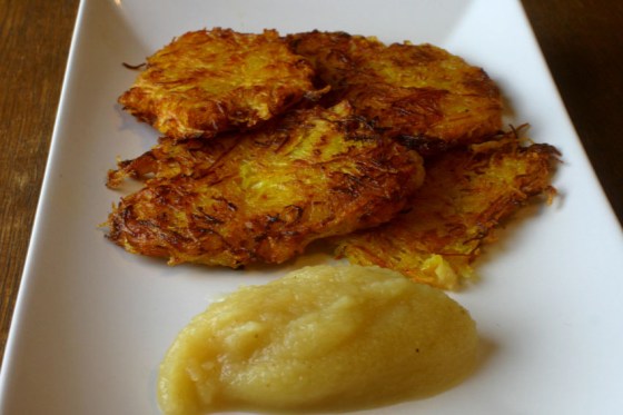 Kürbis-Kartoffel-Puffer