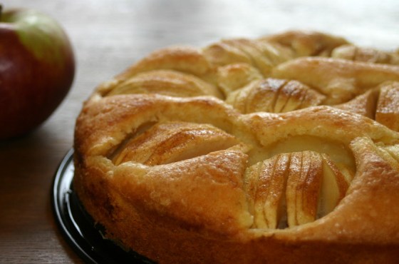 versunkener apfelkuchen