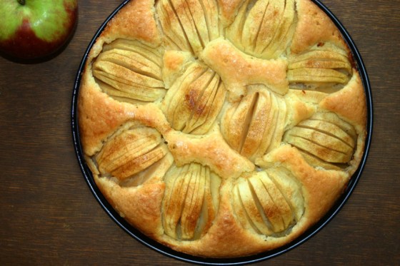 versunkener apfelkuchen