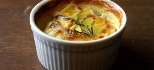 Veganes Kartoffelgratin