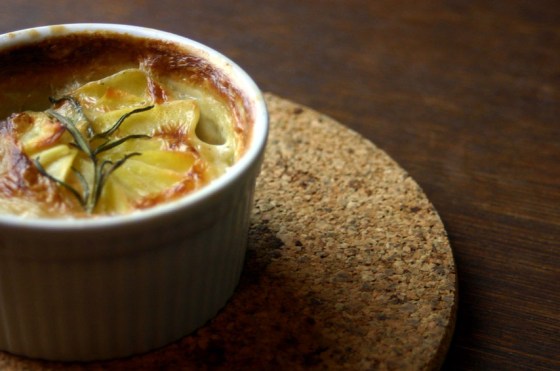 Veganes Kartoffelgratin