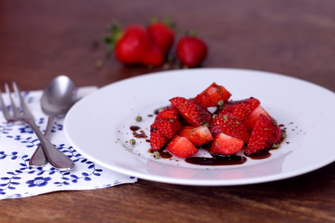 Balsamico Erdbeeren