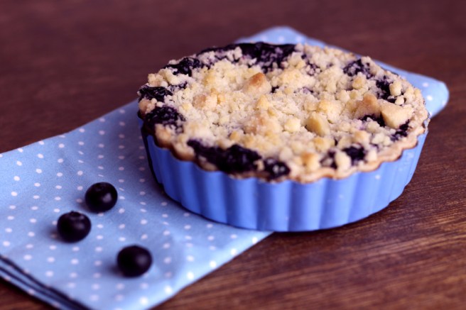 Vegane Blaubeertarte