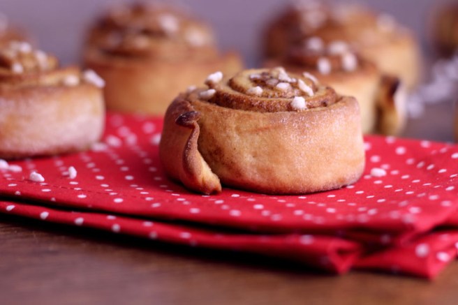 Vegane Kanelbullar (Schwedische Zimtschnecken)