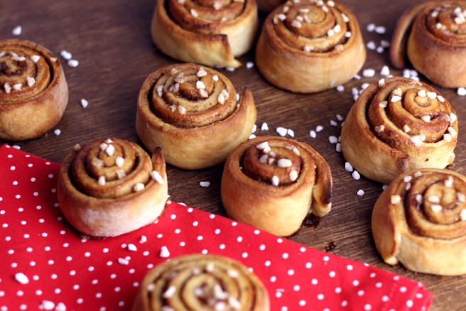 Vegane Kanelbullar (Schwedische Zimtschnecken)
