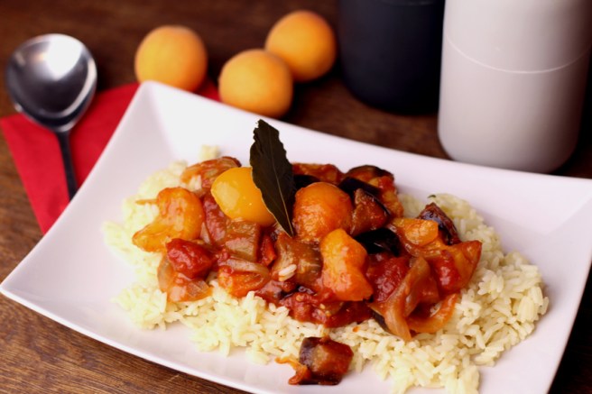 Orientalische Aprikosen-Tomaten-Soße (7)