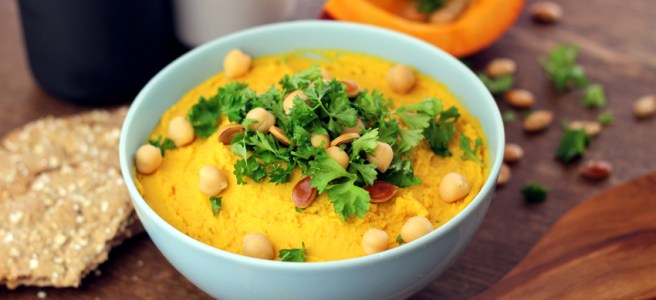 Kürbis-Hummus