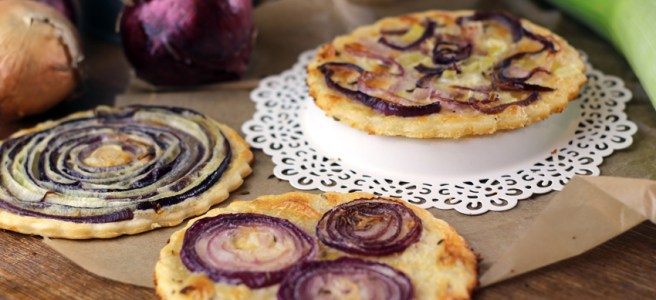 schneller Zwiebelkuchen vegetarisch