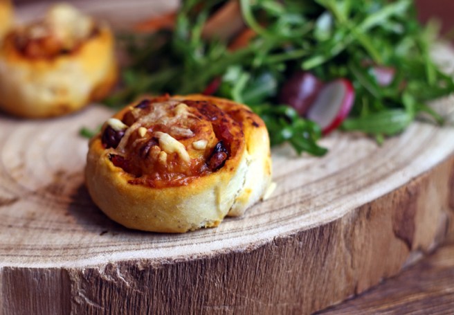 Pizzaschnecken Fingerfood