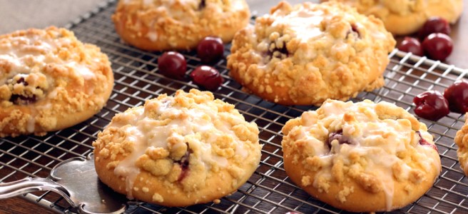 Kirsch-Streuselteilchen Rezept